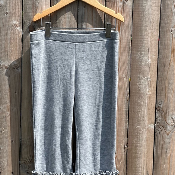 Lemon Loves Lime Gray Ruffles Dress And Bottoms Set - Picture 9 of 11